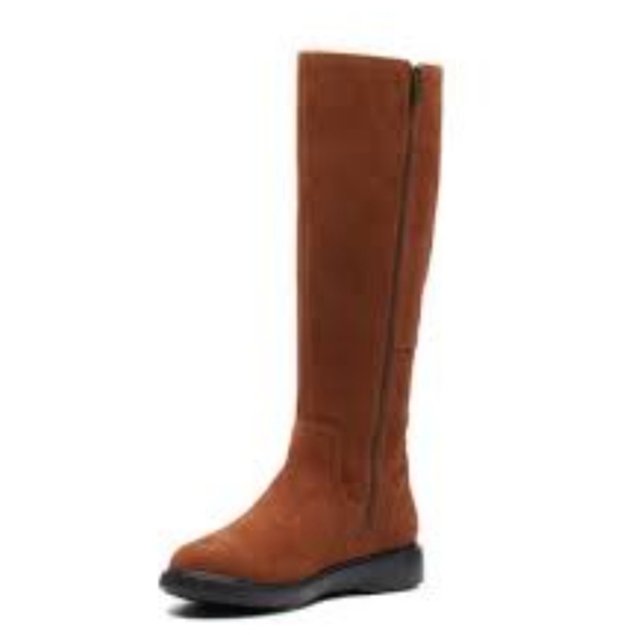 Clark's Tan Suade long boot size 7 NWOT - Picture 4 of 7